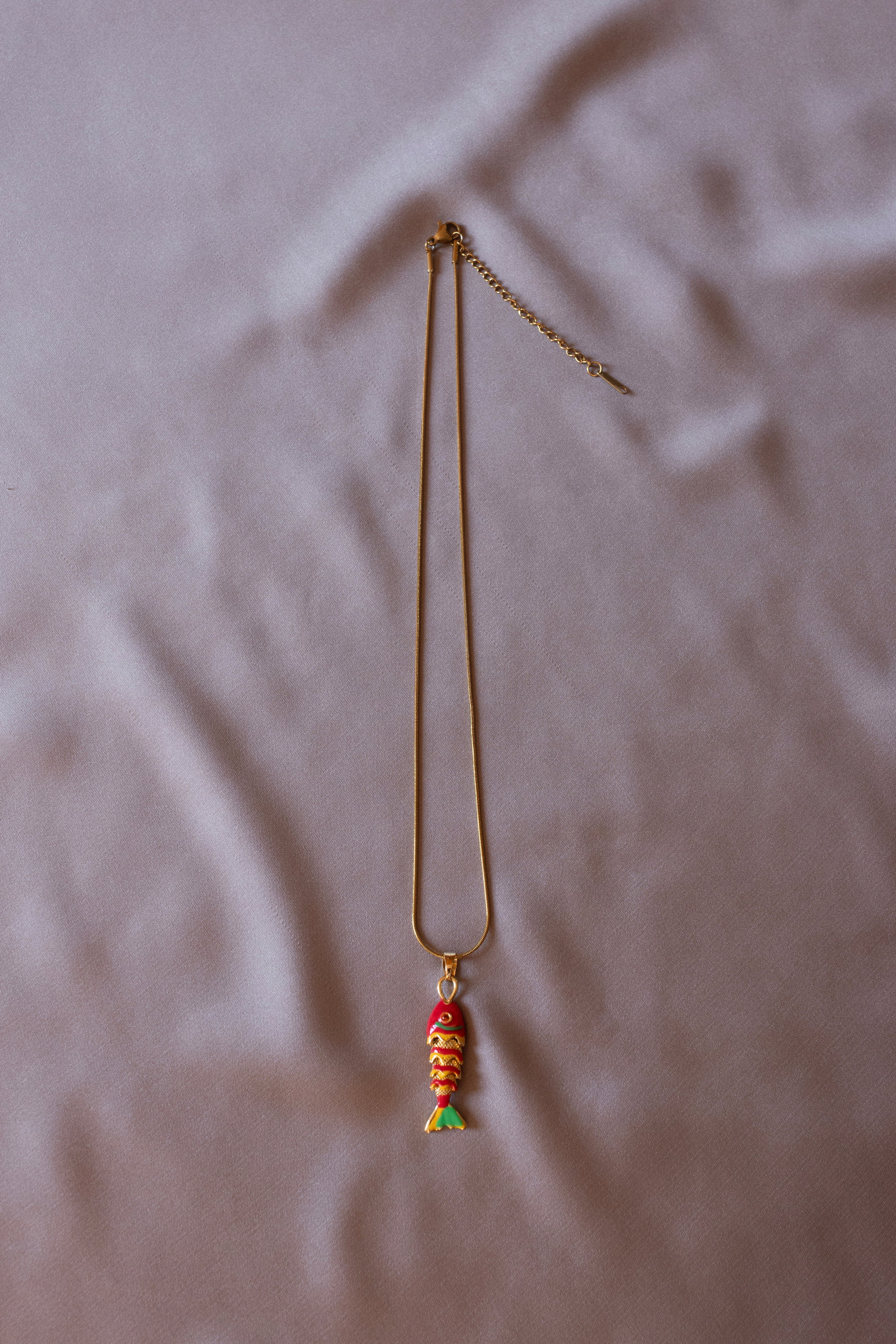 Red Fishy Necklace