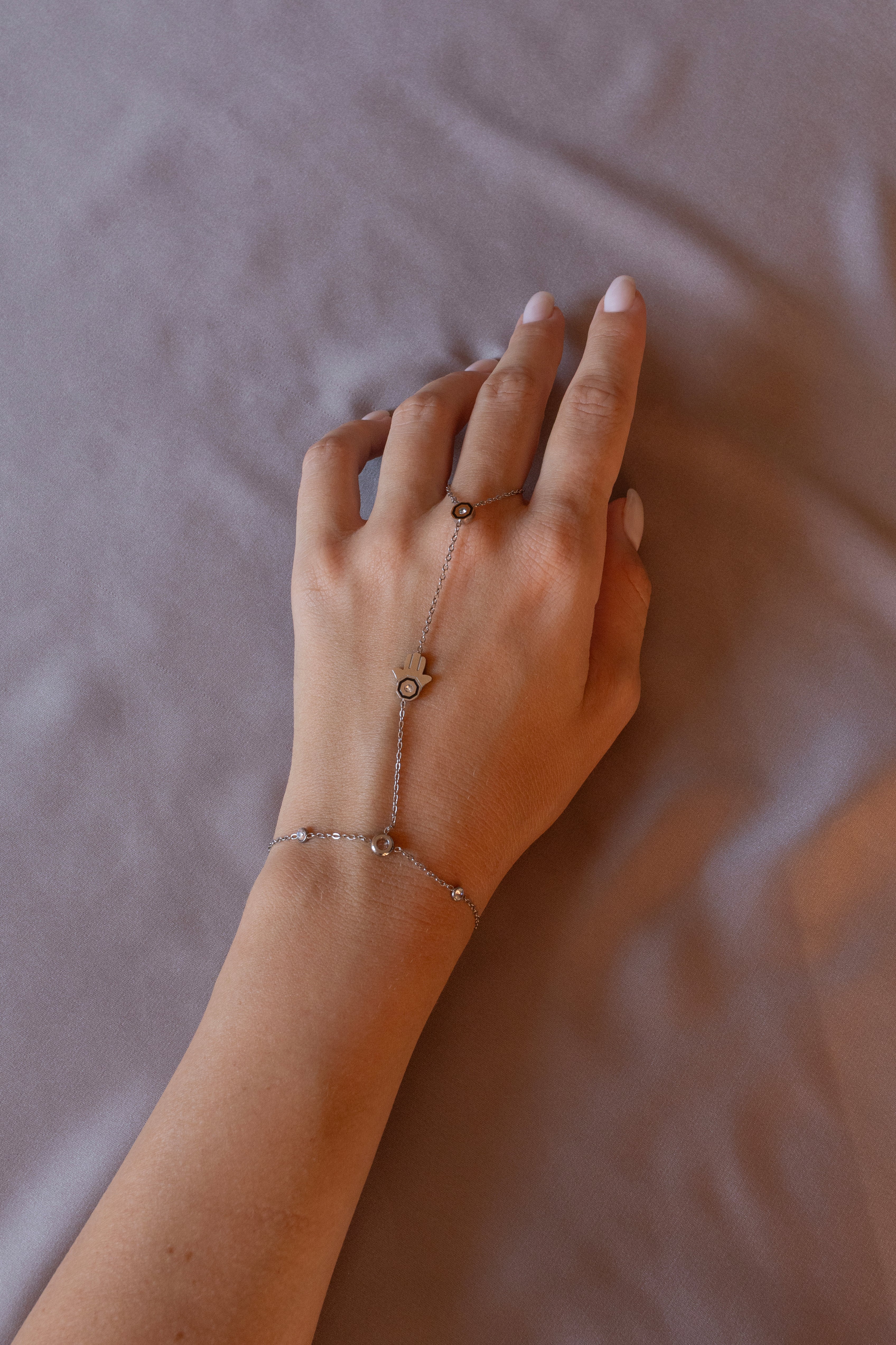 Hand of Blessing Silver Şahmeran